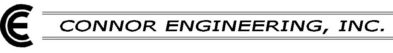 Connor Engineering, INC. logo.